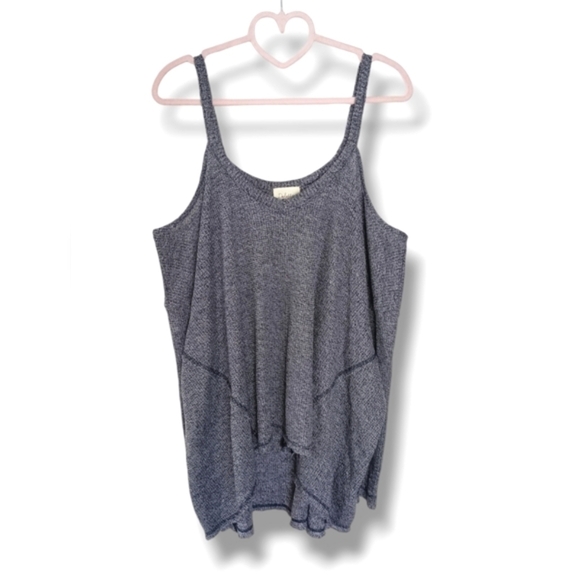 NWOT Deletta Anthropologie Cold Shoulder Sweater Top 💙 Size Small - Picture 2 of 6